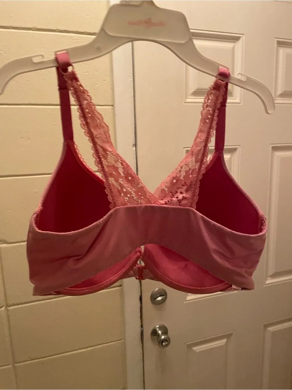Victoria's Secret PINK Lace Racerback Perfect Shape Bra (34DDD)